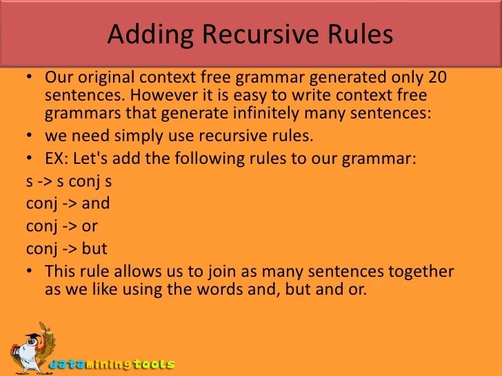 PROLOG Clauses Grammer In Prolog