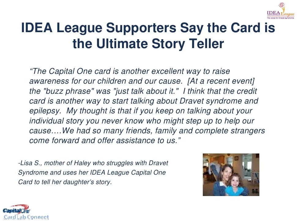 Capital One Card Lab Connect IDEA League Case Study