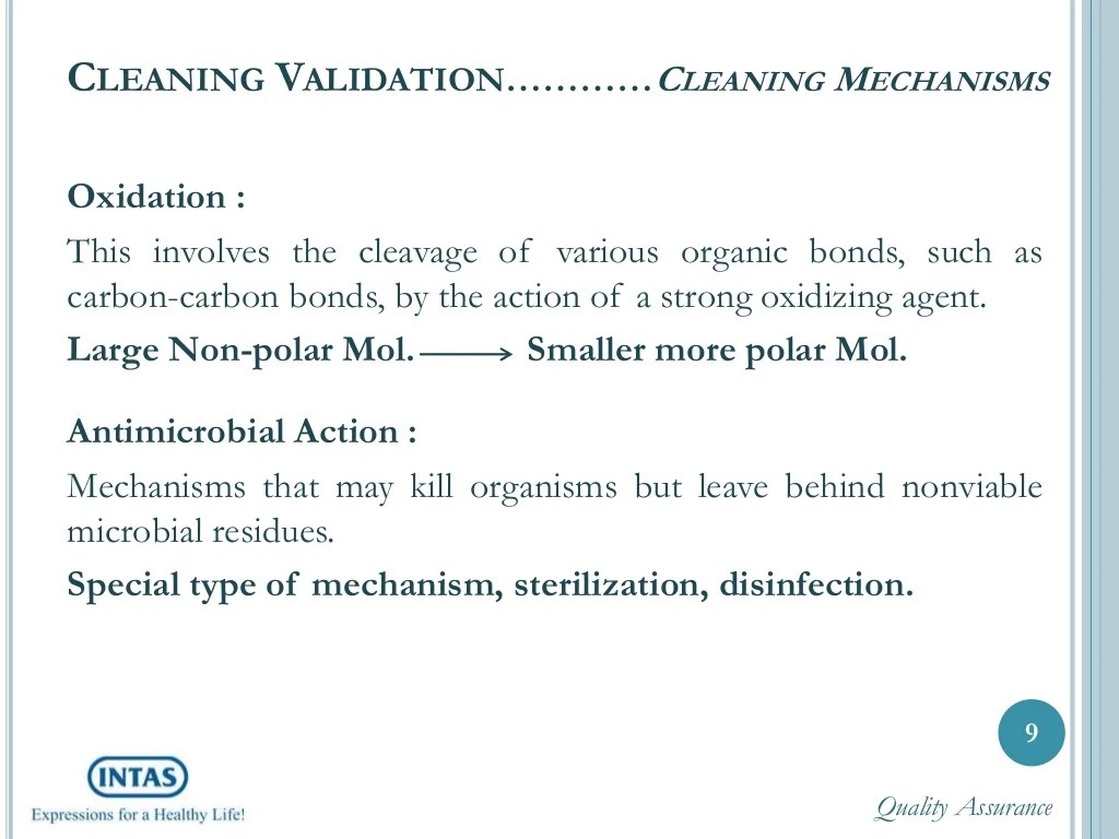 Cleaning validation a complete know how