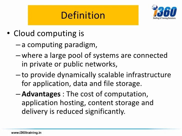 Cloud Computing Fundamentals