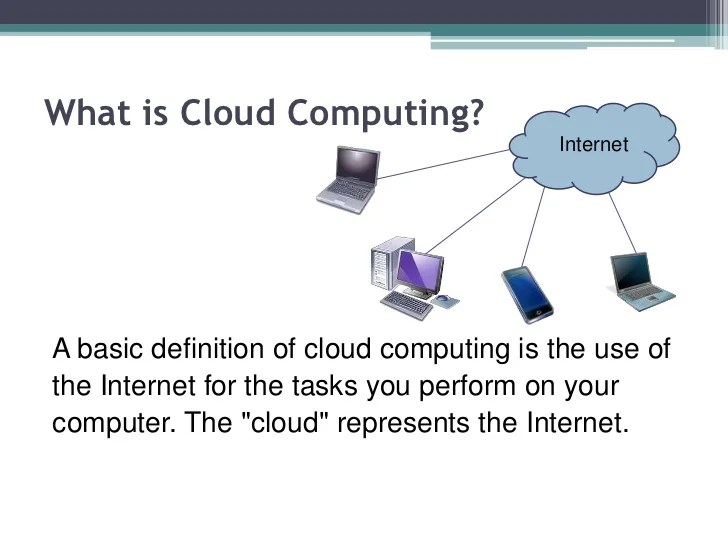 Cloud computing powerpoint