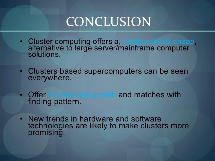 Cluster Computing