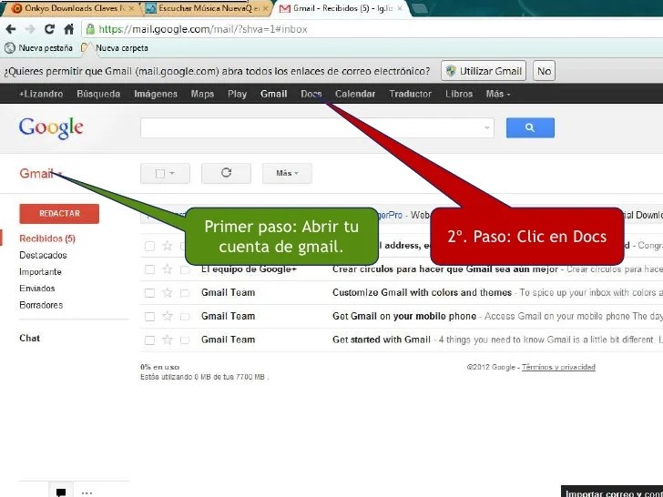 Cómo crear un google docs
