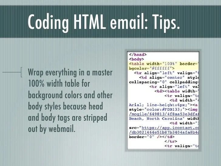 Coding HTML Email Best Practices & Tips