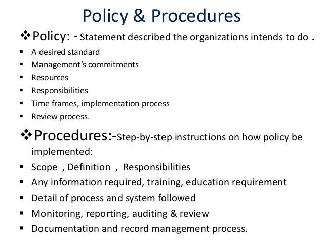 Commitments & policy stage ( Diploma In OHS )