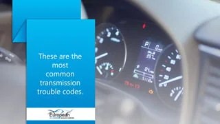 Common Error Codes Associated with Transmission Issues | PPTX