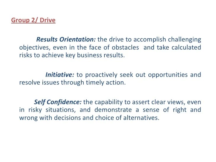 Competency based interviews