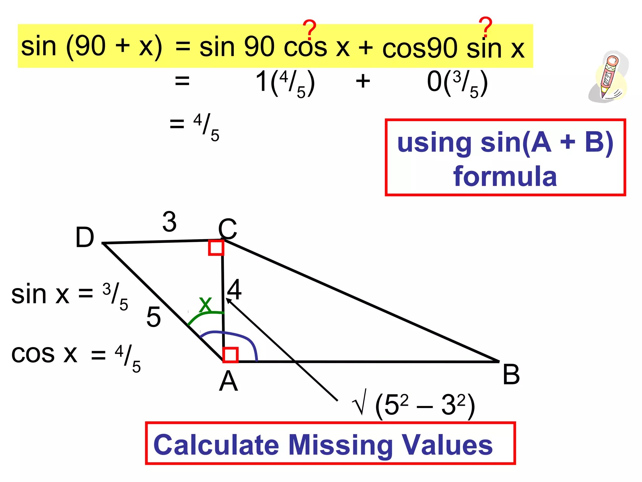 Compound angle examples PPT