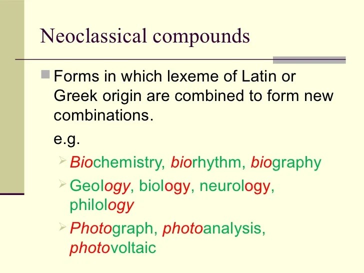 Compounding