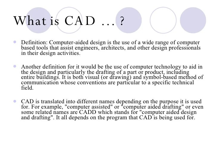 Computer Aided Design Powerpoint Project