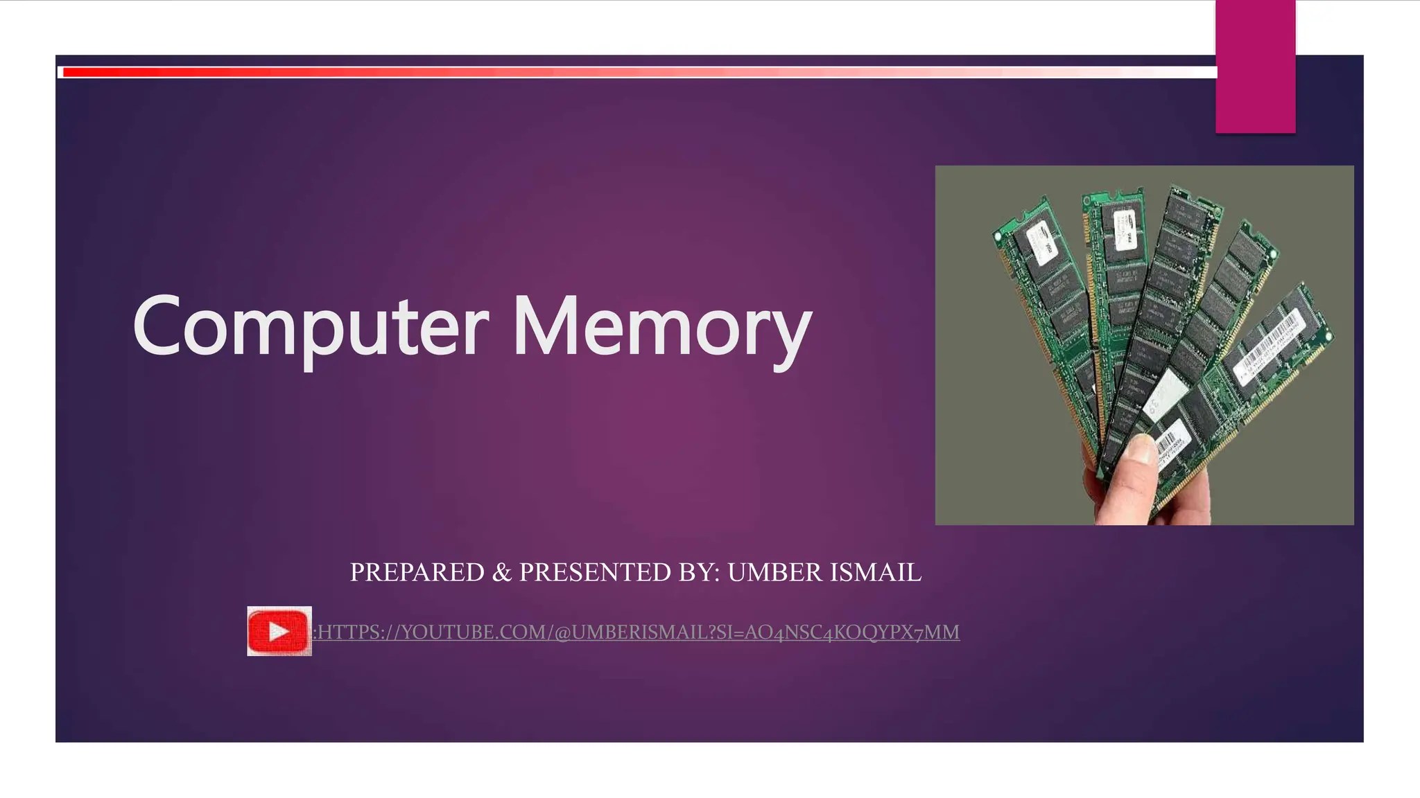ComputerMemoryand its types overview.pptx
