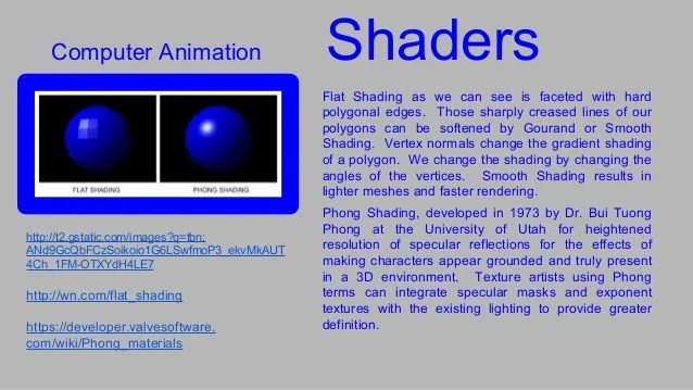 Computer Animation + Game Design Presentation Computer Animation + Game Design Presentation