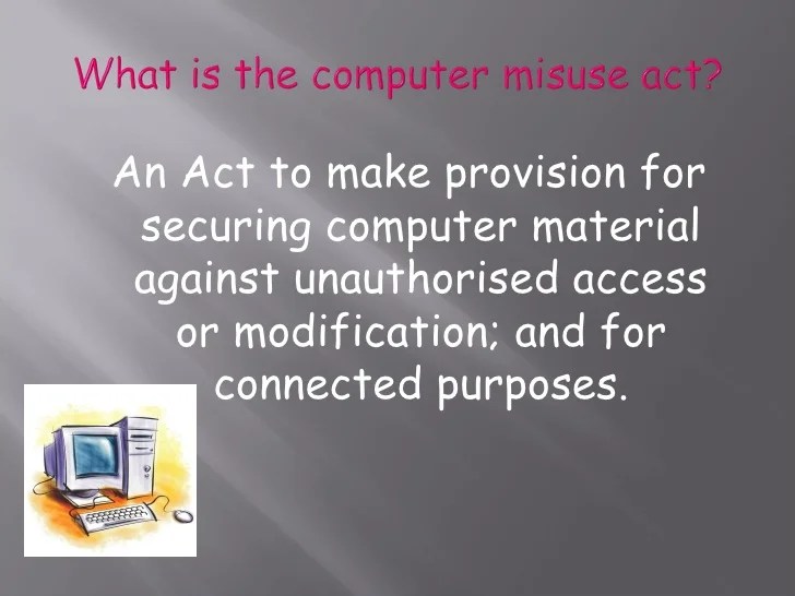 Computer Misuse