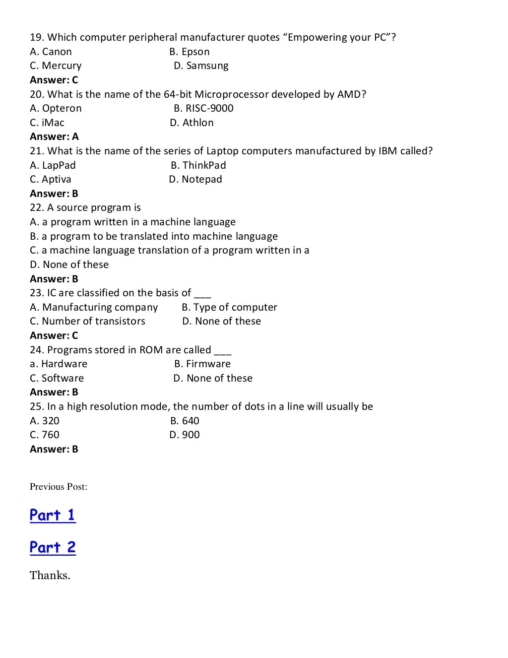 Computers basic mcq questions 3