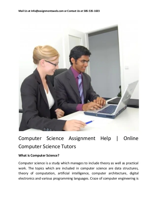 Computer Science Homework Help Reddit Fulfill All Your Requirements
