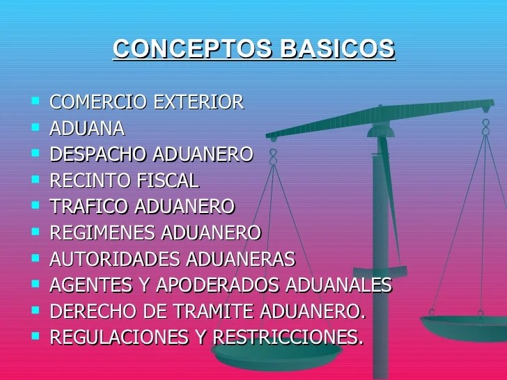 Conceptos Basicos Comercio Exterior