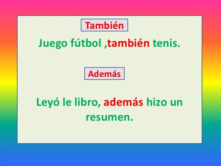 Conectores de adición