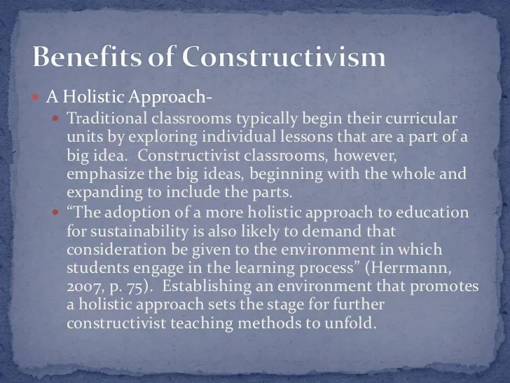 Constructivist Teaching Methods