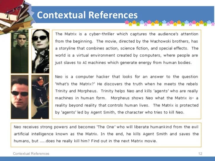 Contextual references