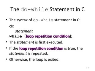 Control structure | PPT