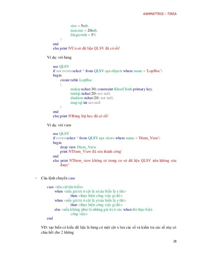 Co so du lieu t sql