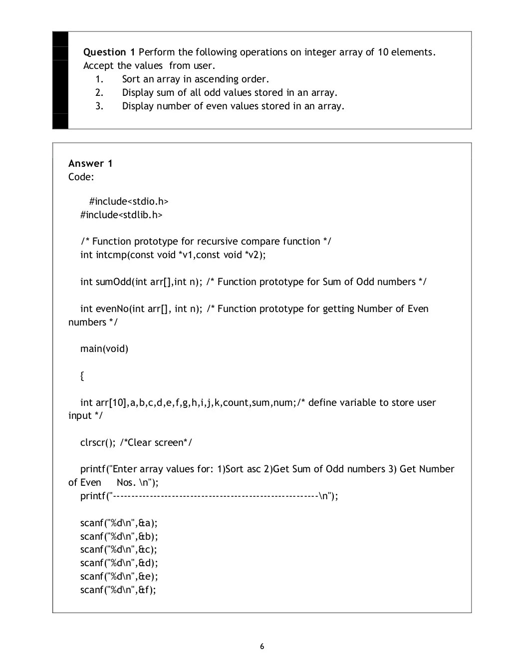 C Programming Project
