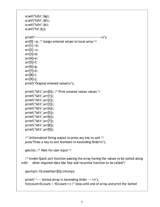 C Programming Project