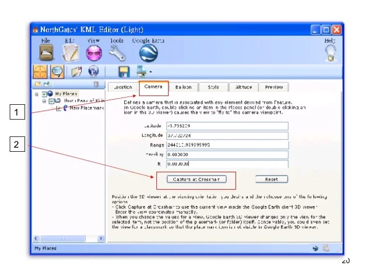 Create Your KML File by KML Editor