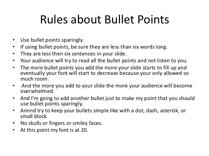 What is 6x6 rule in powerpoint brasilpasa