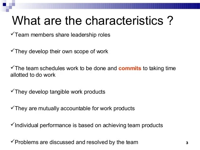 Creating effective teams ppt