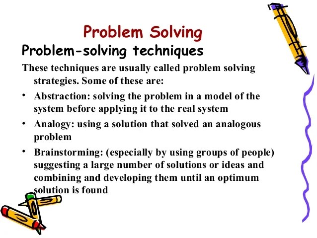 Working backwards problem solving worksheet Dissertation & Essay