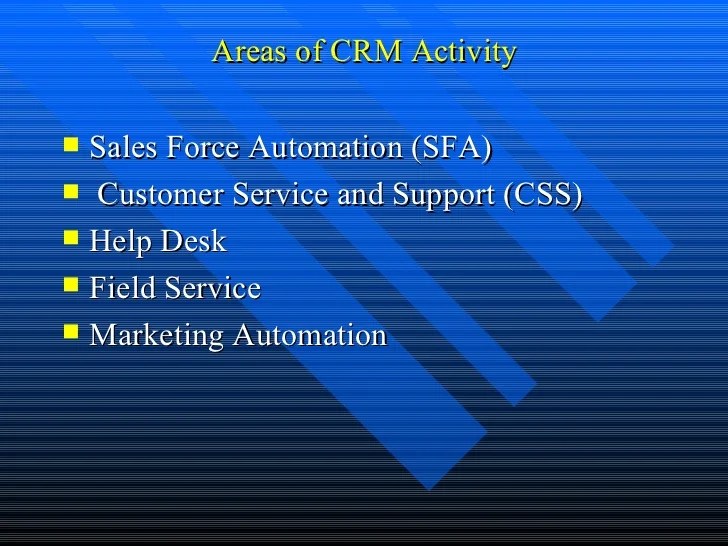 Crm objectives