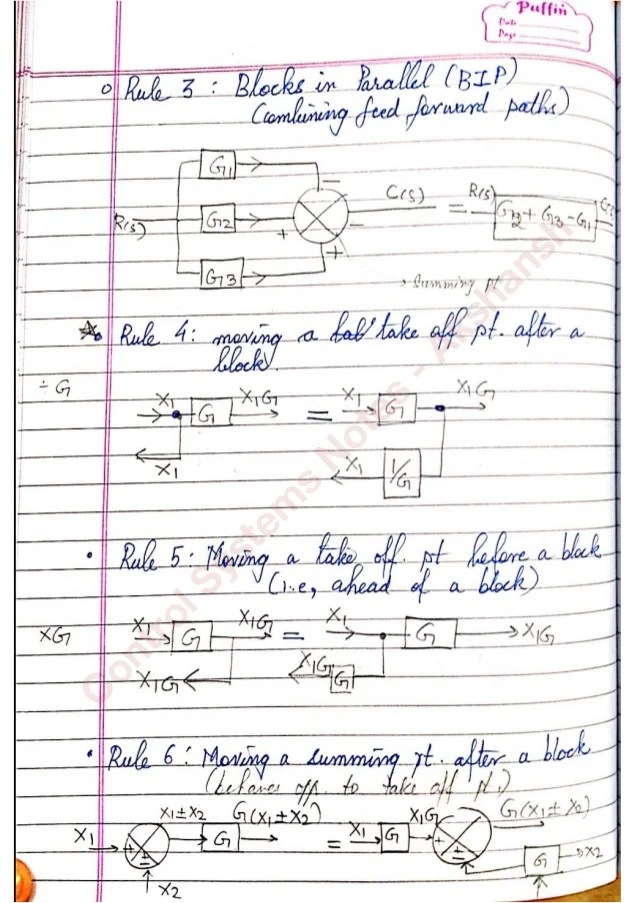 Control Systems notes