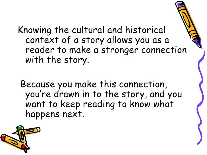 Cultural and historical context presentation