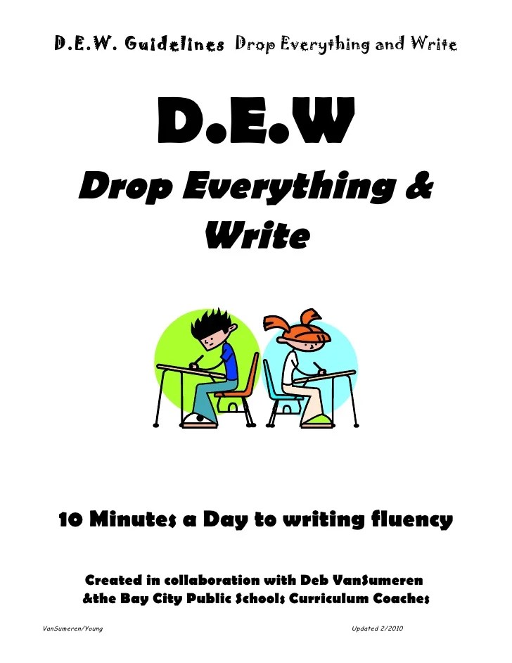 D E W Getting Started Guide