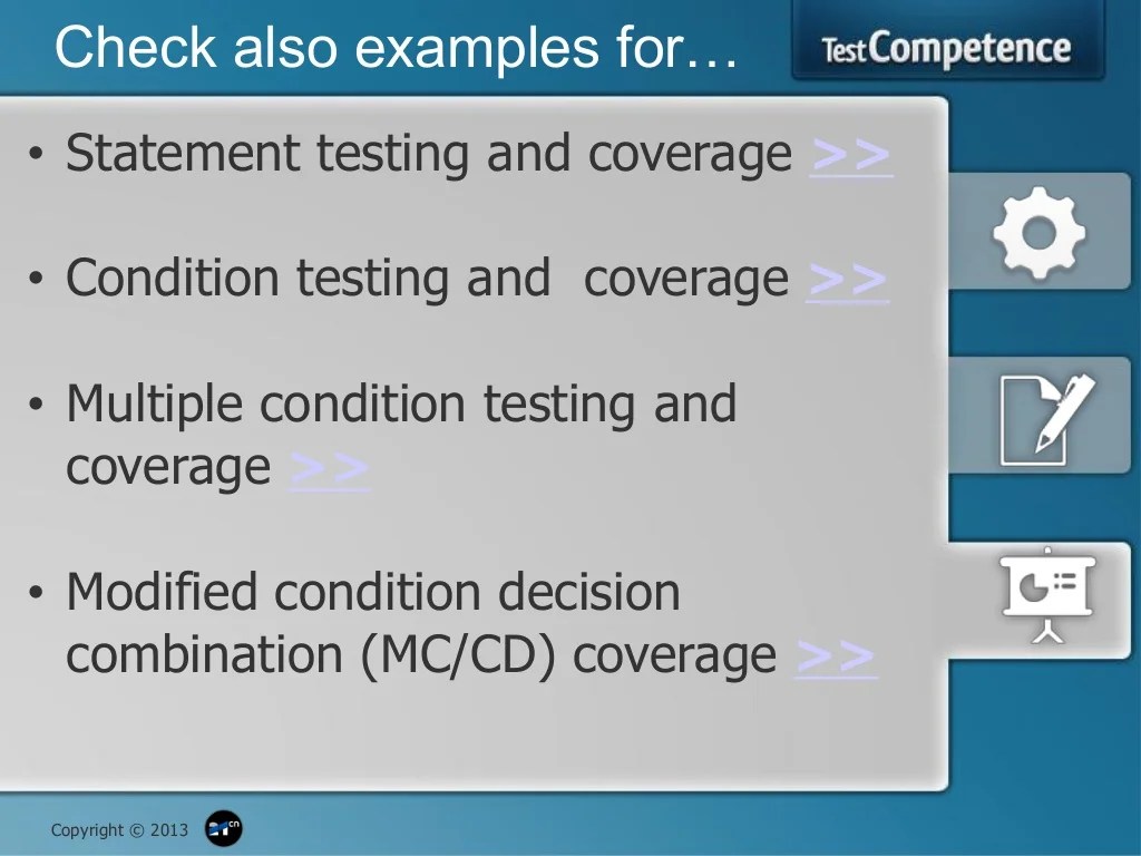 Decision Testing and Decision Coverage. ISTQB Whitebox techniques wit… Decision Testing and Decision Coverage. ISTQB Whitebox techniques wit…