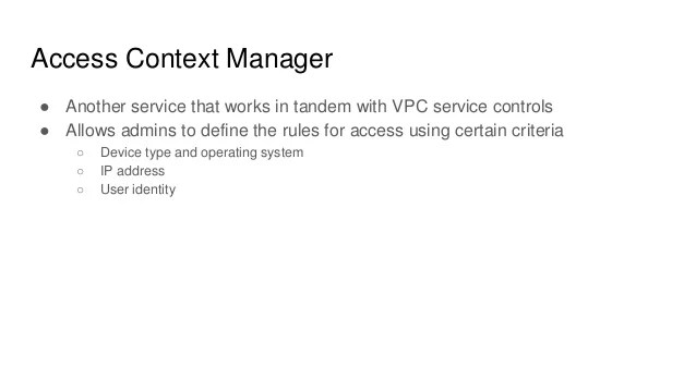 Defcon 27 Exploiting IAM in GCP