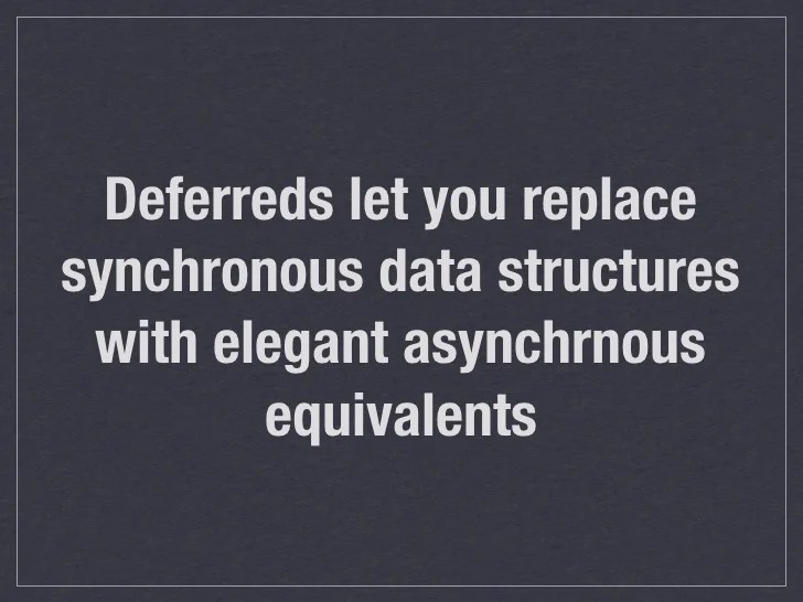 Deferred Gratification