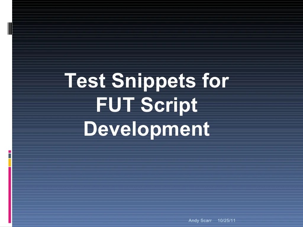 Defining Testing Requirements For Development Teams Fut