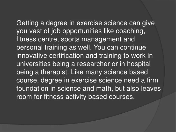 8 Great Exercise Science Careers For 2022 Let's Find out!