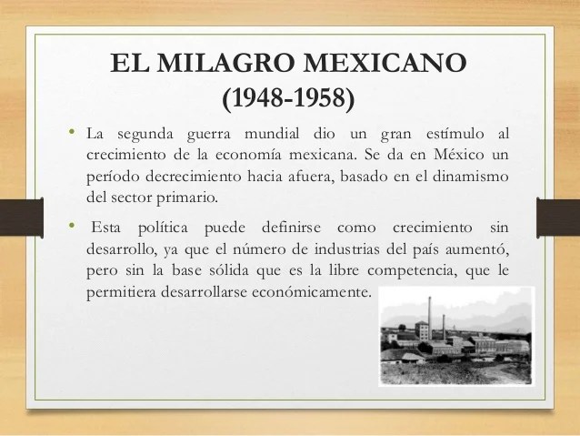 Desarrollo y subdesarrollo de mexico. Version 2