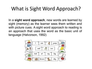 Reading Approach