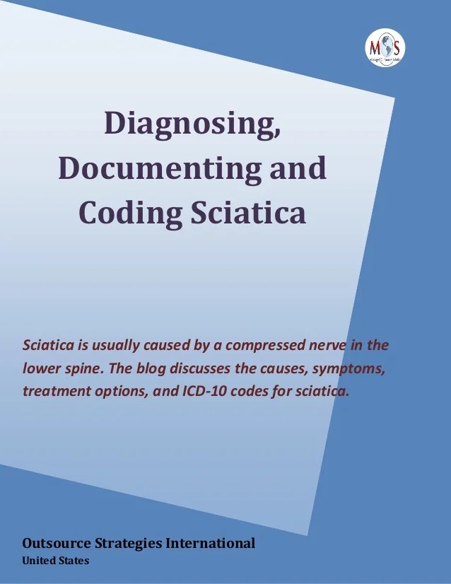 Icd 10 Sciatica Left slidesharetrick