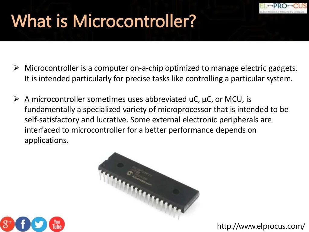 Difference Between Microprocessors and Microcontrollers