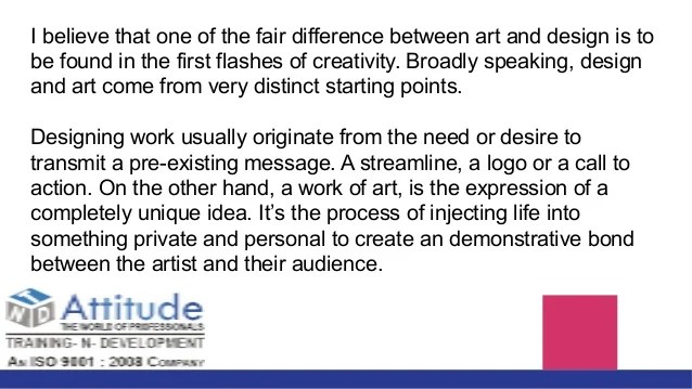 Difference between visual art and graphic design
