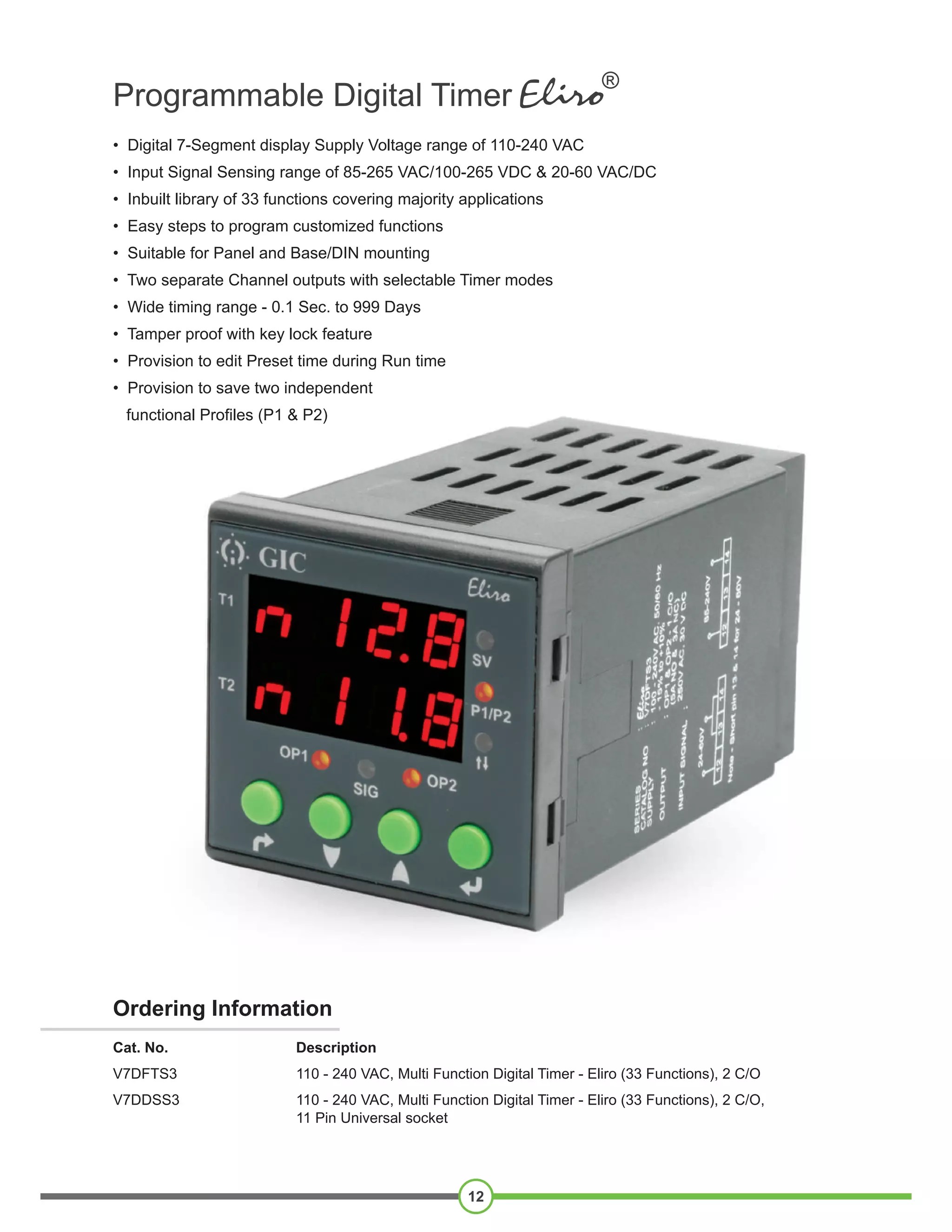 Digital timer | PDF