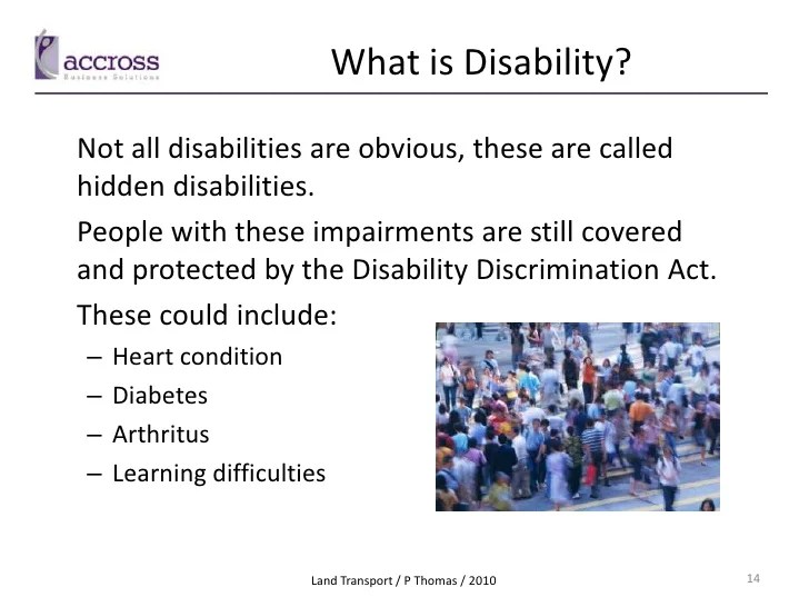 Disability awareness pt version