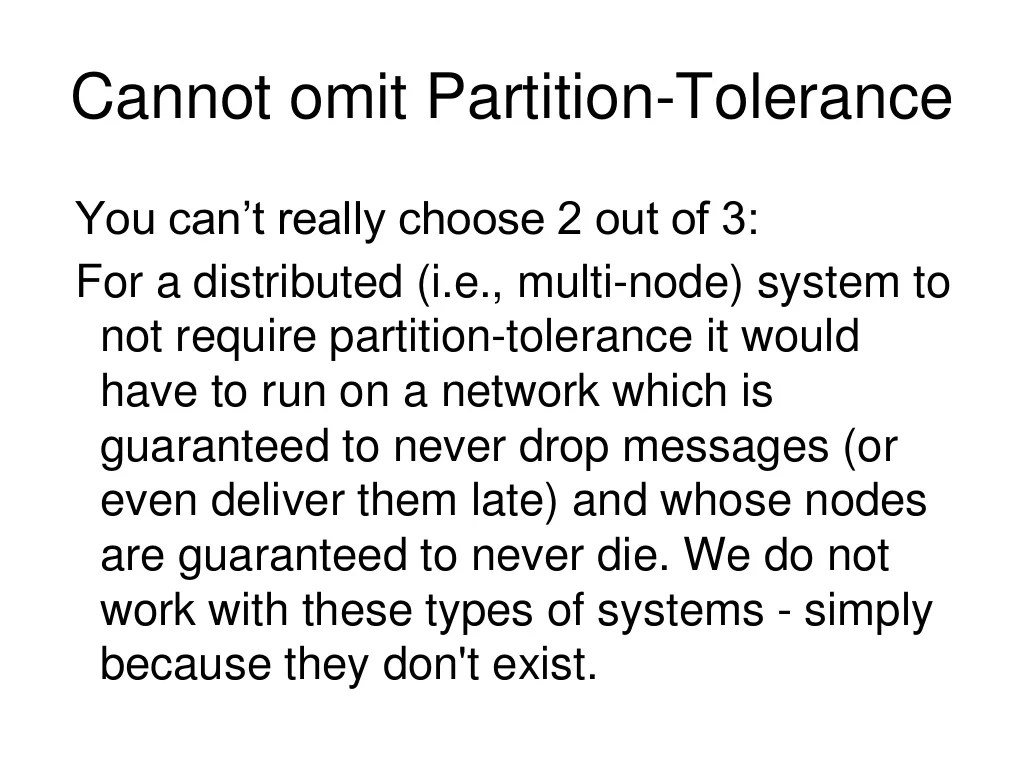 CAP Theorem Theory, Implications and Practices