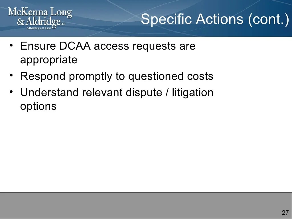 Recent Trends in Government Contract Cost Recovery and