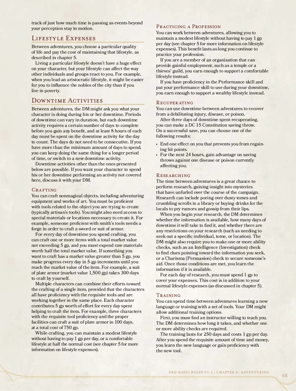 D&D Basic Rules
